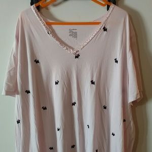 Secret Treasures 2X/3X Pink Night Gown